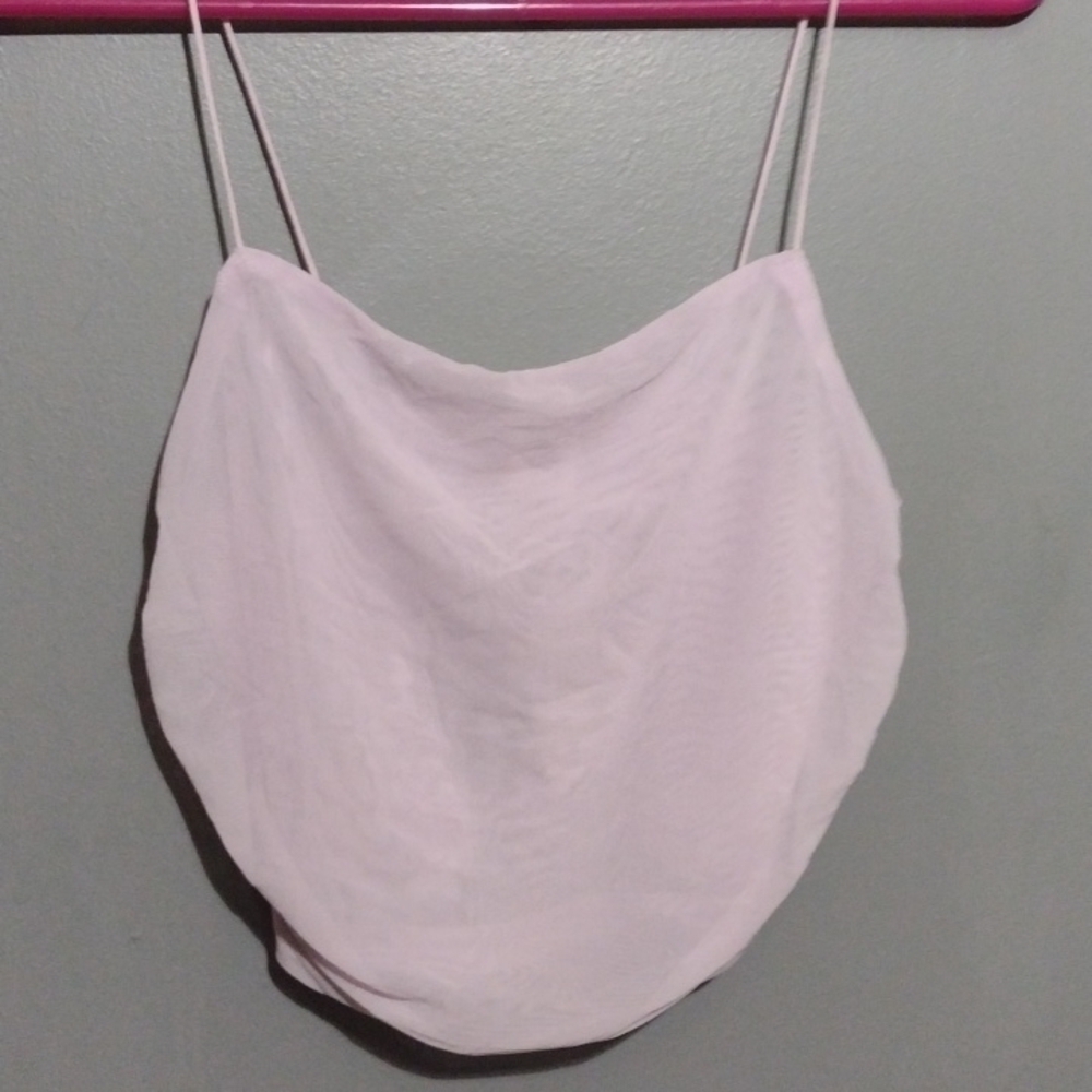 Me to we pacsun crop top pinkish